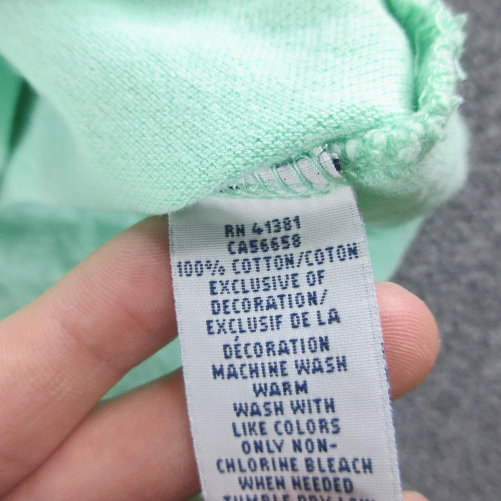 Polo Ralph Lauren Polo Shirt Mens 3XLT Green Short Sleeve Cotton Pony Logo Tall